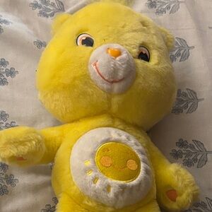 Yellow Plush Care Bear new